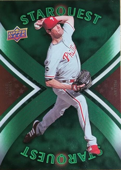Cole Hamels #SQ-38 2008 Upper Deck First Edition Starquest Baseball