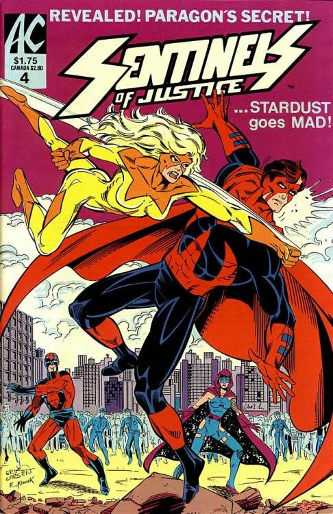 Captain Paragon and the Sentinels of Justice #4 (1985) Comic Books Captain Paragon and the Sentinels of Justice