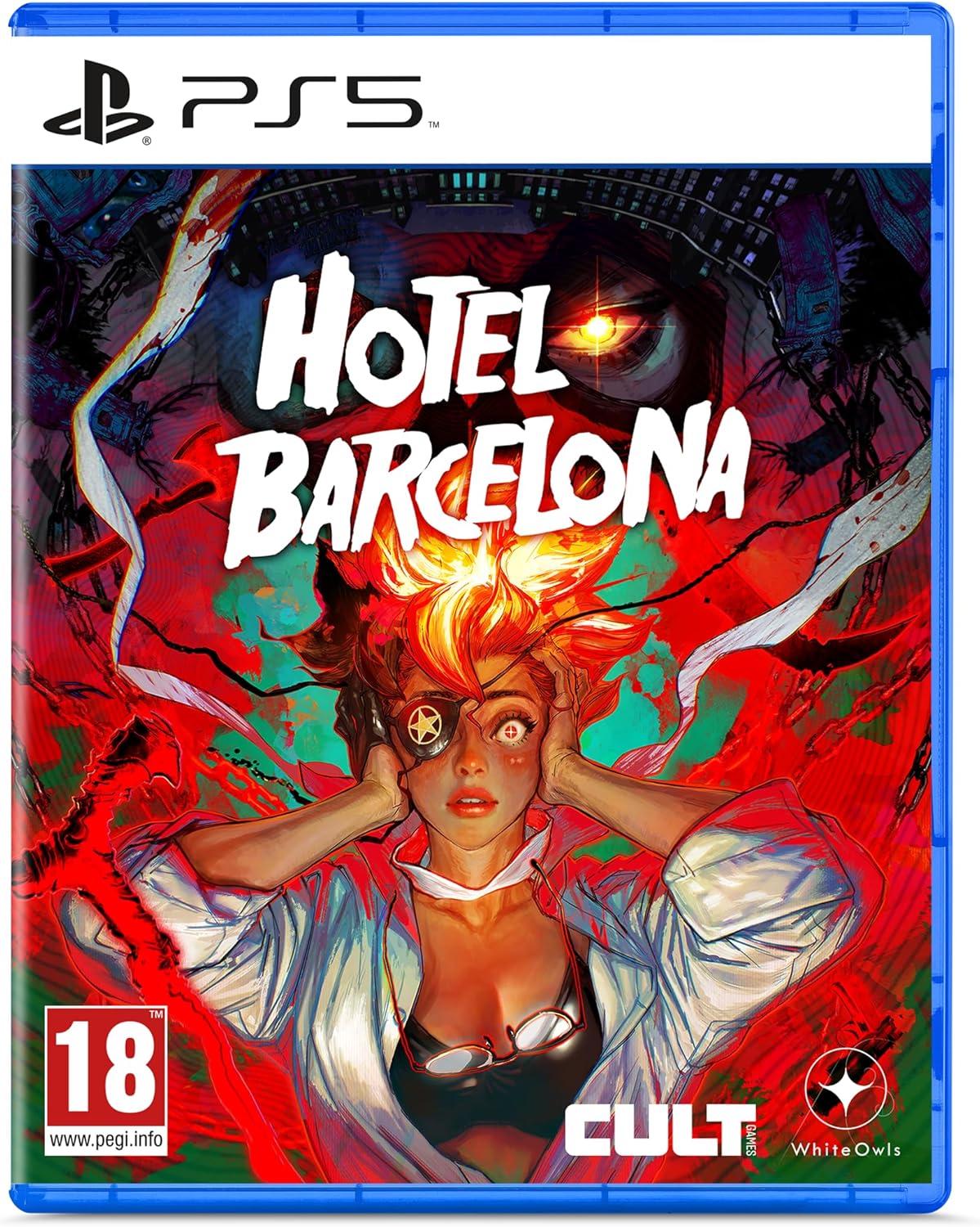 Carátula de Hotel Barcelona para PS5 (edición PAL España)