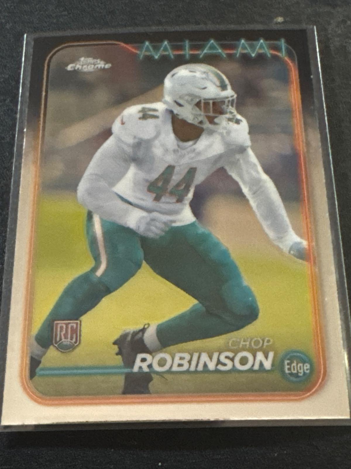 Chop Robinson #225 Football Cards 2024 Topps Chrome