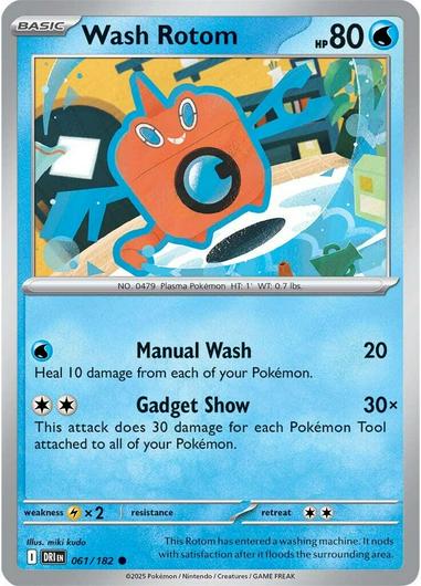 Wash Rotom #61 Cover Art