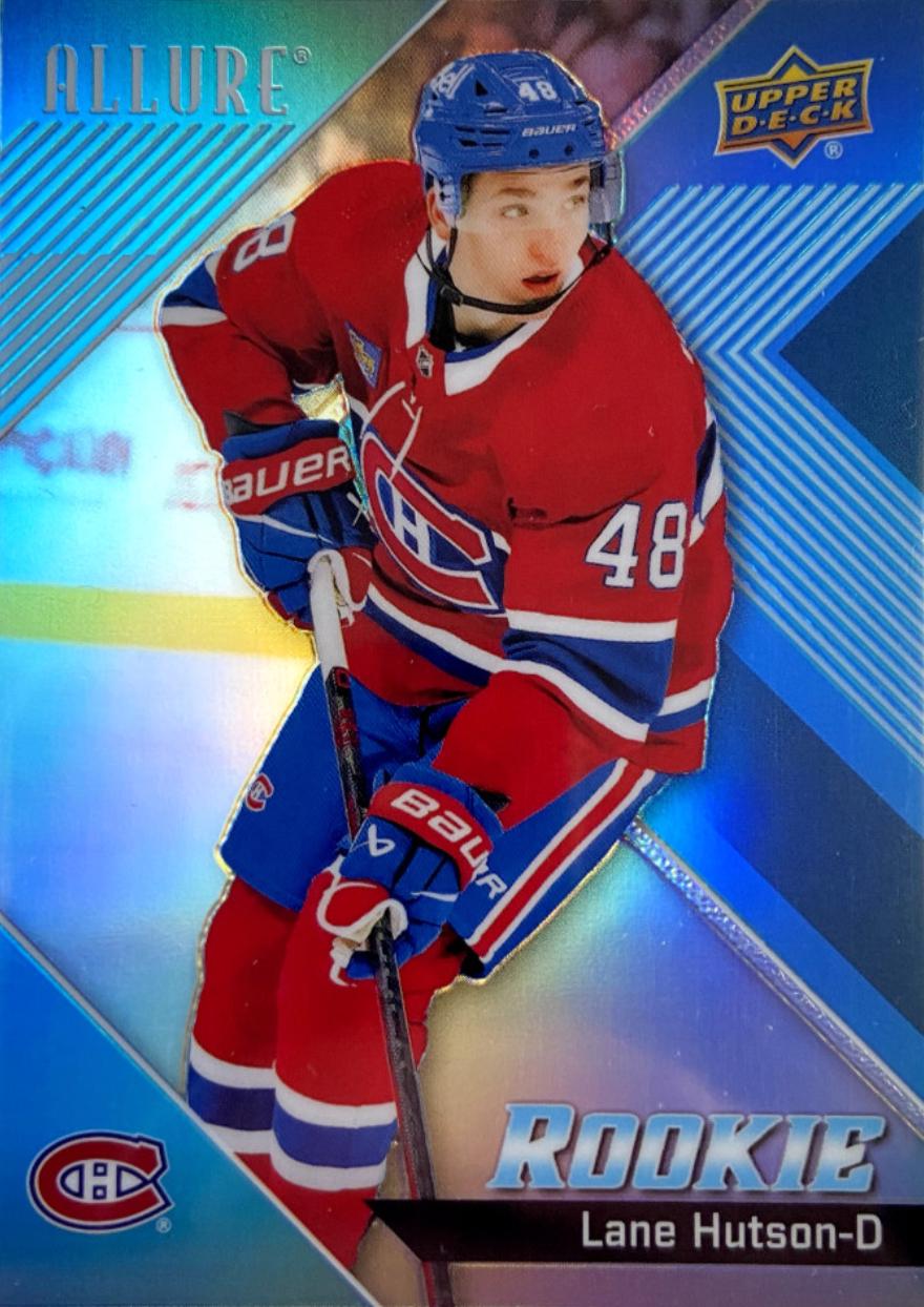 Lane Hutson #139 Hockey Cards 2024 Upper Deck Allure