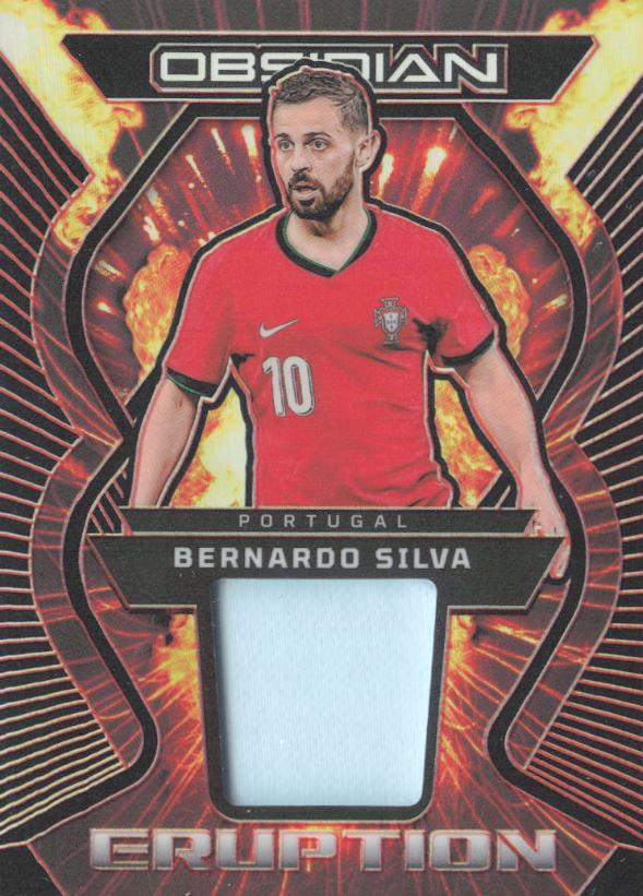 Bernardo Silva #ER-BS 2023 Panini Obsidian Eruption Soccer