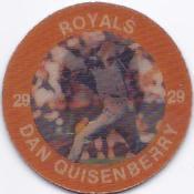 Dan Quisenberry #XXIV E
