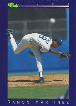 Ramon Martinez #35 1992 Classic Baseball