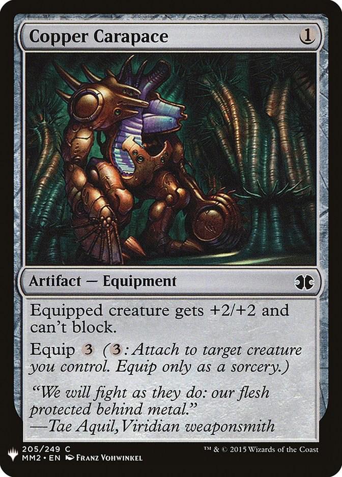 Copper Carapace (Magic The List Reprints)