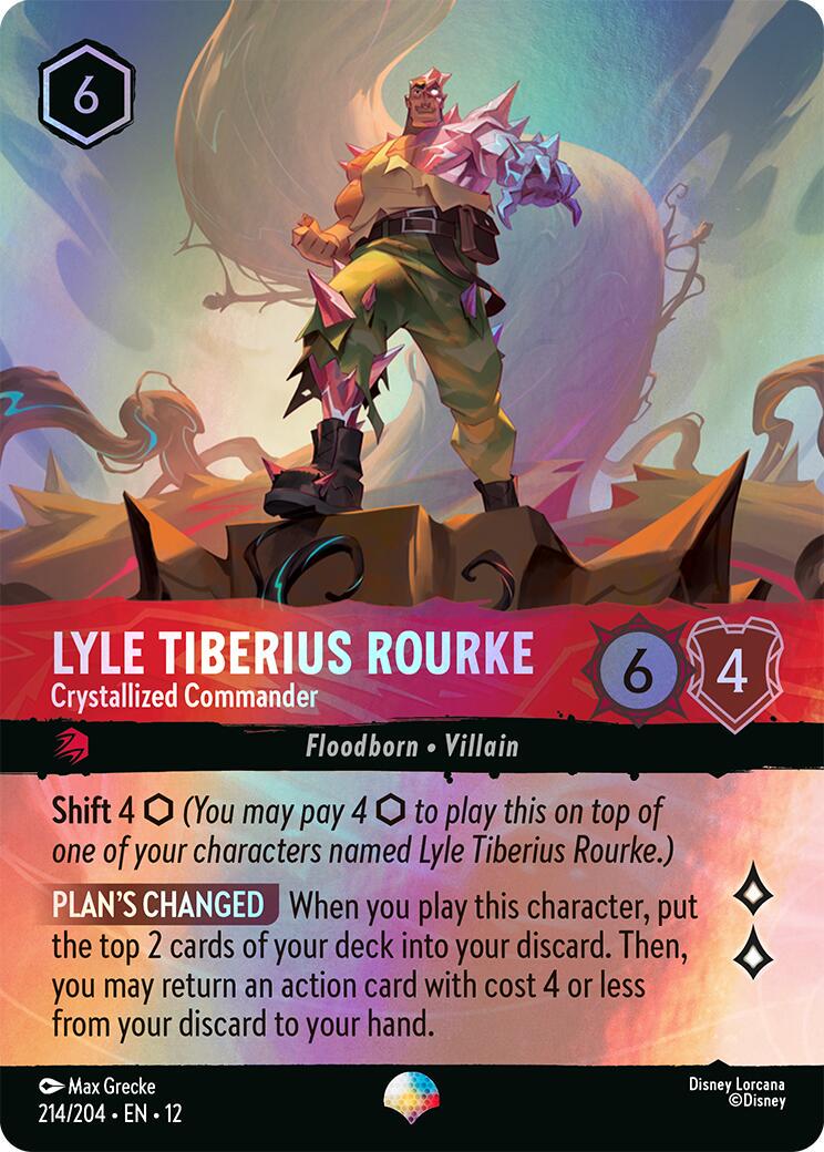 Lyle Tiberius Rourke - Crystallized Commander #214 Prices