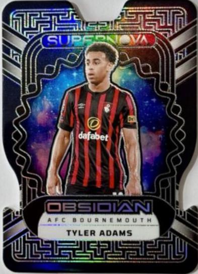 Tyler Adams #1 Soccer Cards 2023 Panini Obsidian Supernova