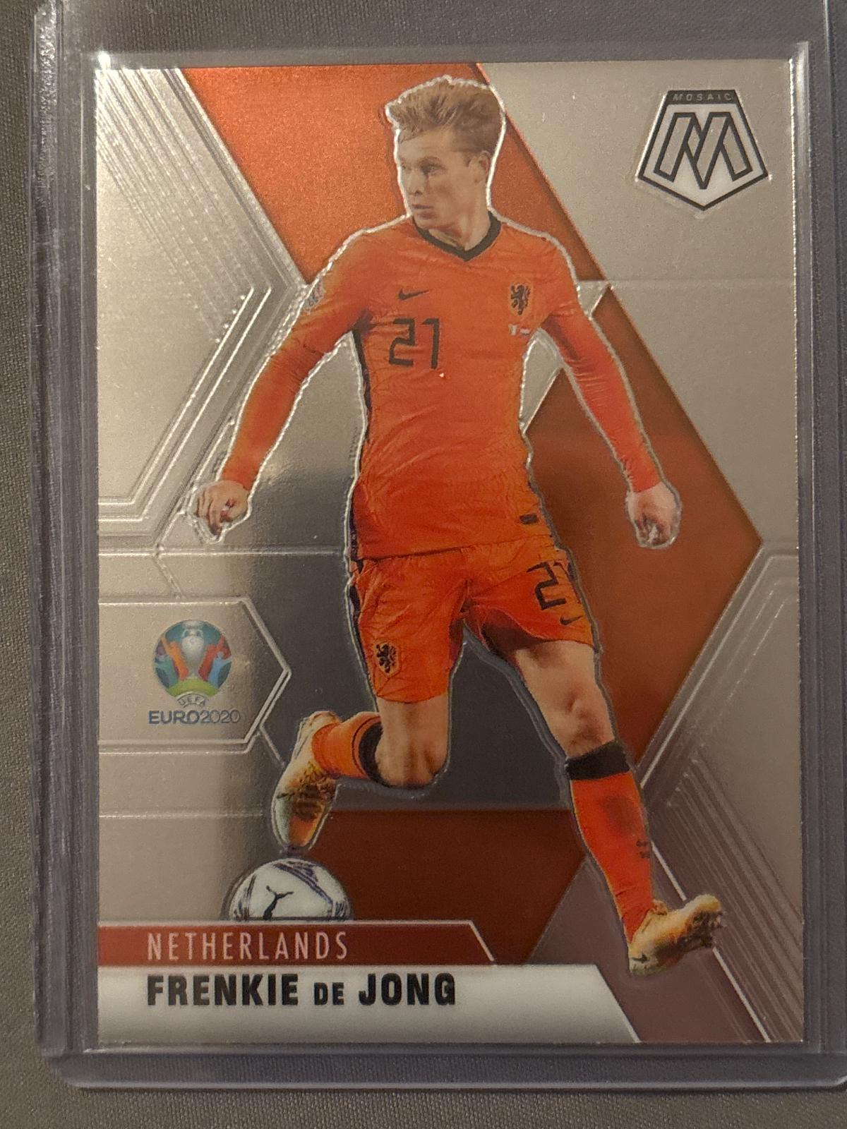Frenkie de Jong #150 2021 Panini Mosaic UEFA Euro 2020