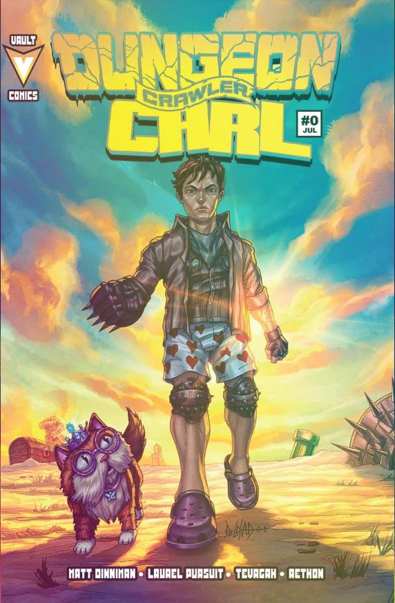 Dungeon Crawler Carl comic cover S-031 - Fallout homage (Foil)