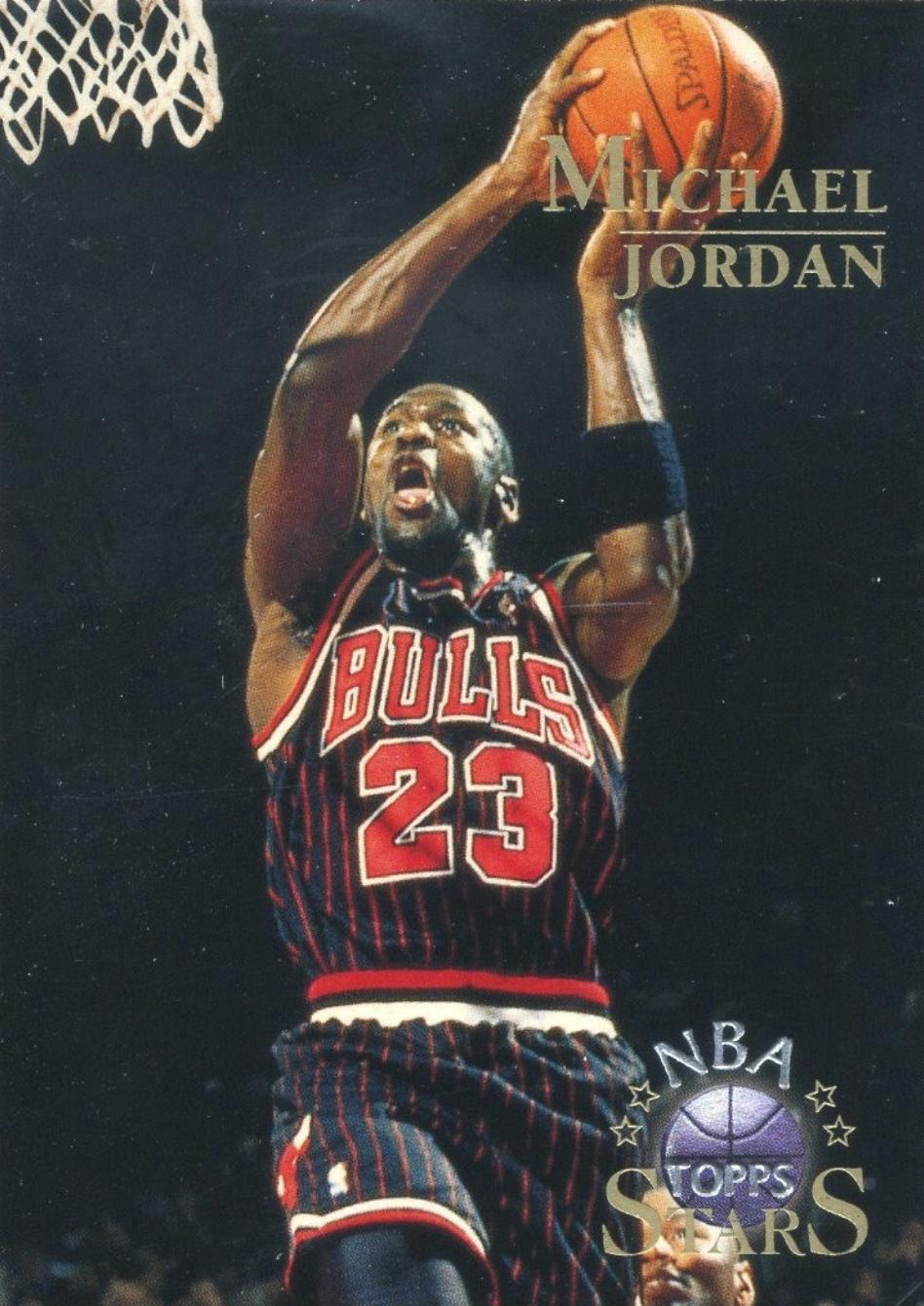 Michael Jordan #24 Prices | 1996 Topps Stars | Basketball Cards