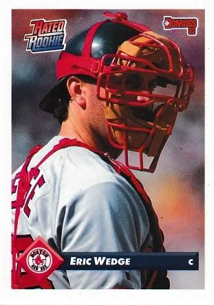Eric Wedge #44 Baseball Cards 1993 Donruss