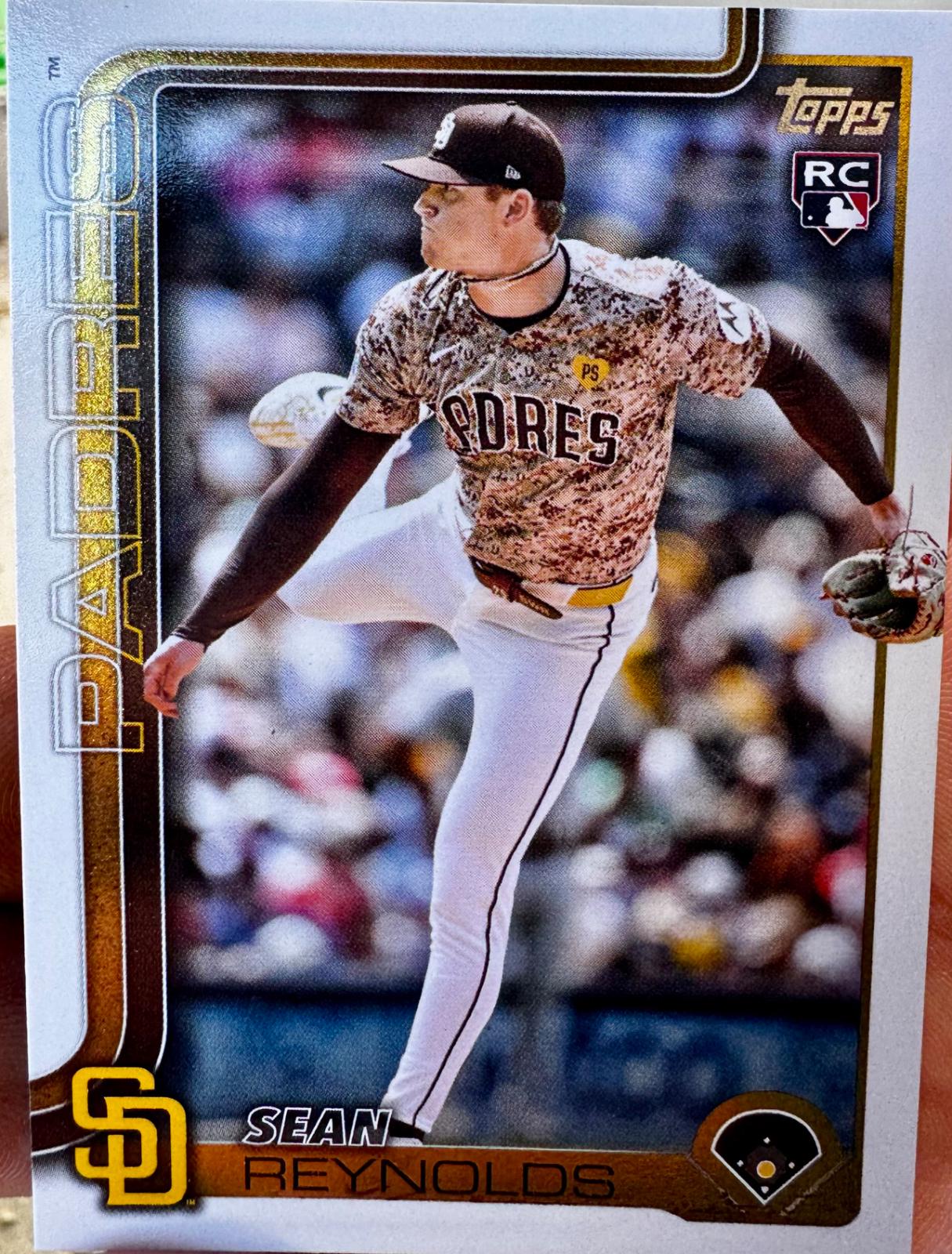 Sean Reynolds #246 Baseball Cards 2025 Topps