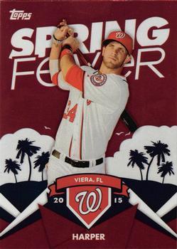 Bryce Harper #SF-25 Baseball Cards 2015 Topps Spring Fever