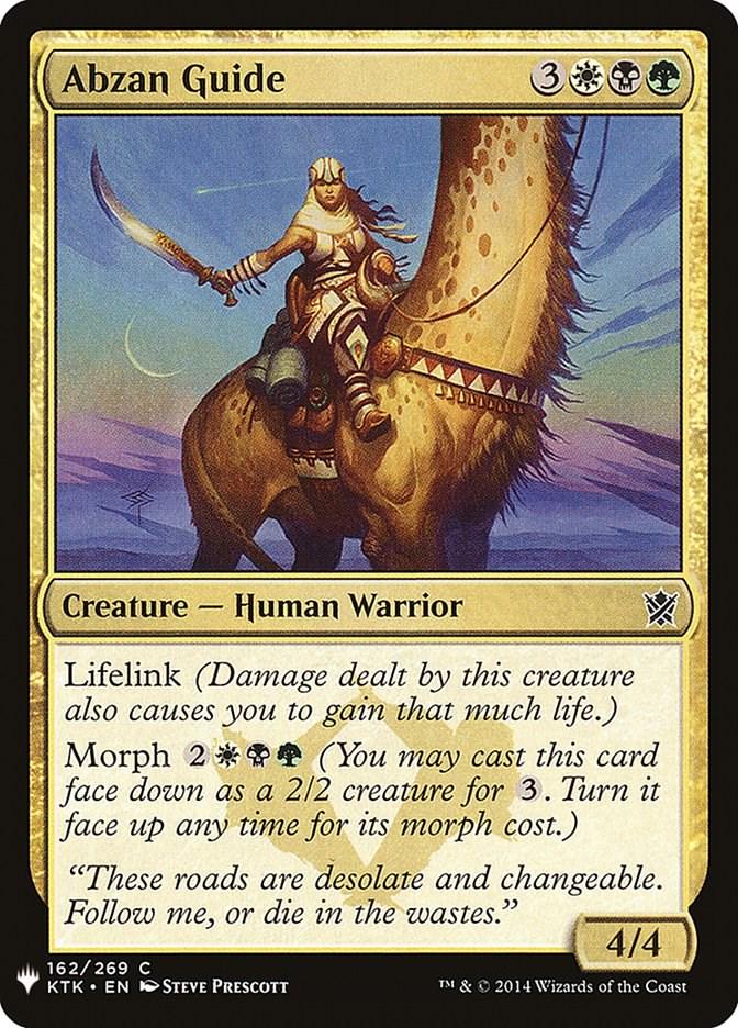Abzan Guide (Magic The List Reprints)