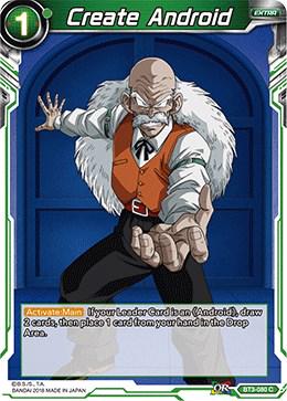 Create Android BT3-080 Dragon Ball Super Cross Worlds