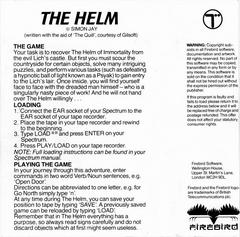 Full Cover Inside | The Helm ZX Spectrum