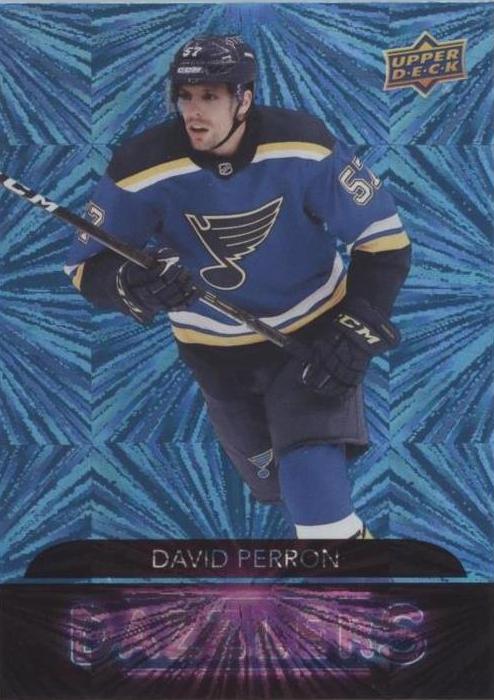 David Perron #DZ-136 2020 Upper Deck Dazzlers Hockey