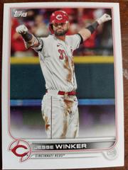 Jesse Winker #CIN-9 Baseball Cards 2022 Topps Team Set Prices