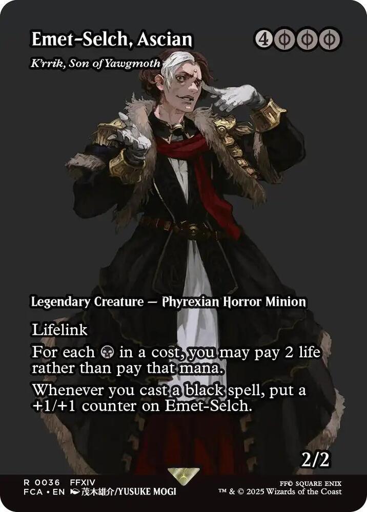 Emet-Selch, Ascian [Foil] #36 Prices | Magic Final Fantasy Through the Ages  | Magic Cards