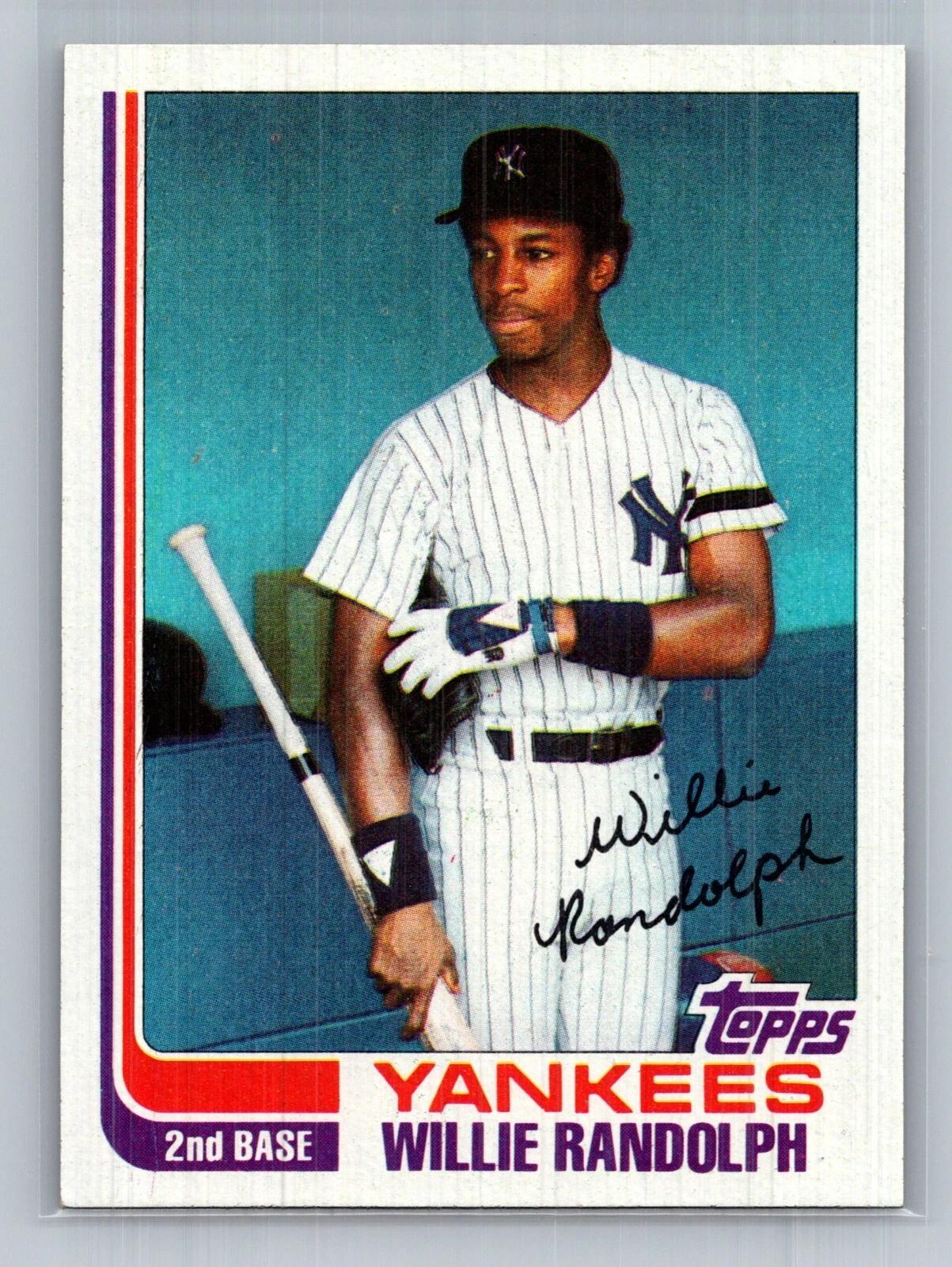 Willie Randolph (1982 Topps)