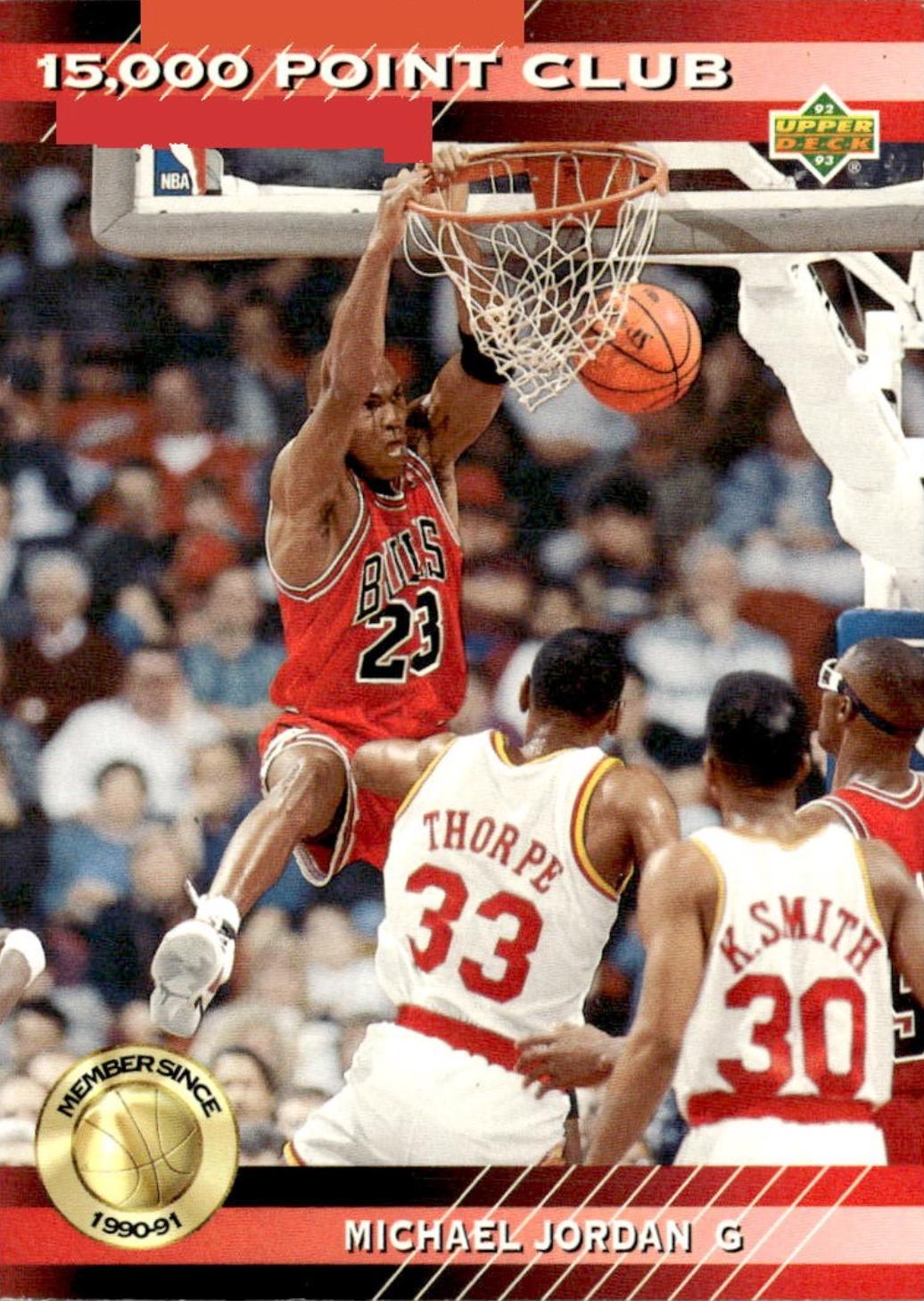 Michael Jordan #PC4 Prices | 1992 Upper Deck 15,000 Point Club 