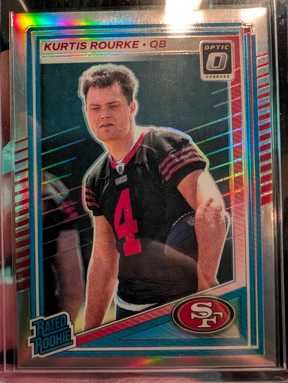 Kurtis Rourke [Holo] #243 Prices | 2025 Panini Donruss Optic | Football ...