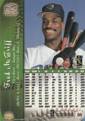 Back Image | Fred McGriff Baseball Cards 1998 Pacific Paramount