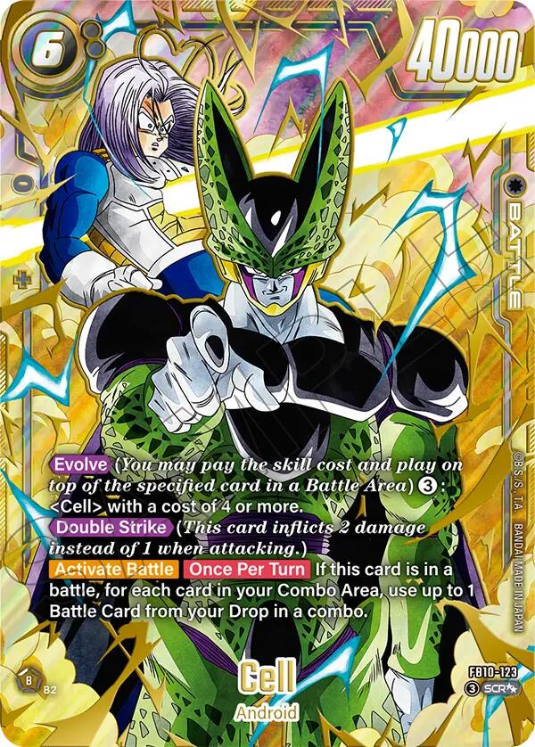 Cell [Super Alternate Art Holo] FB10-123 Prices | Dragon Ball