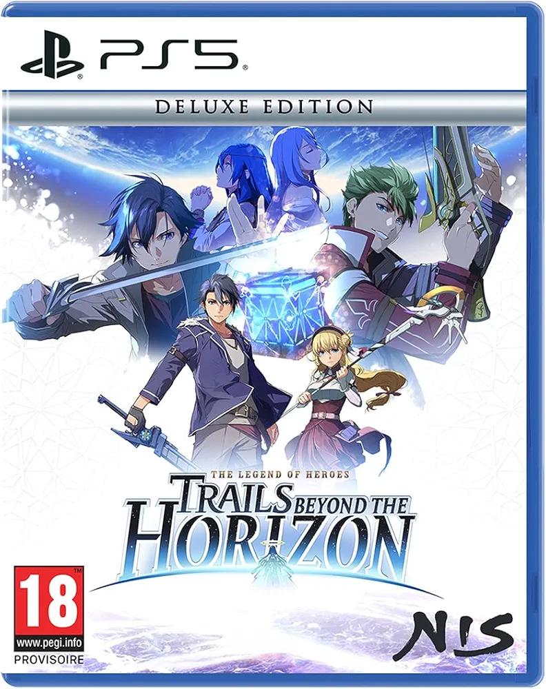 Carátula de The Legend of Heroes: Trails beyond the Horizon Deluxe Edition para PS5 (edición PAL España)