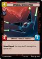 Imperial Interceptor | Star Wars Unlimited: Spark of Rebellion