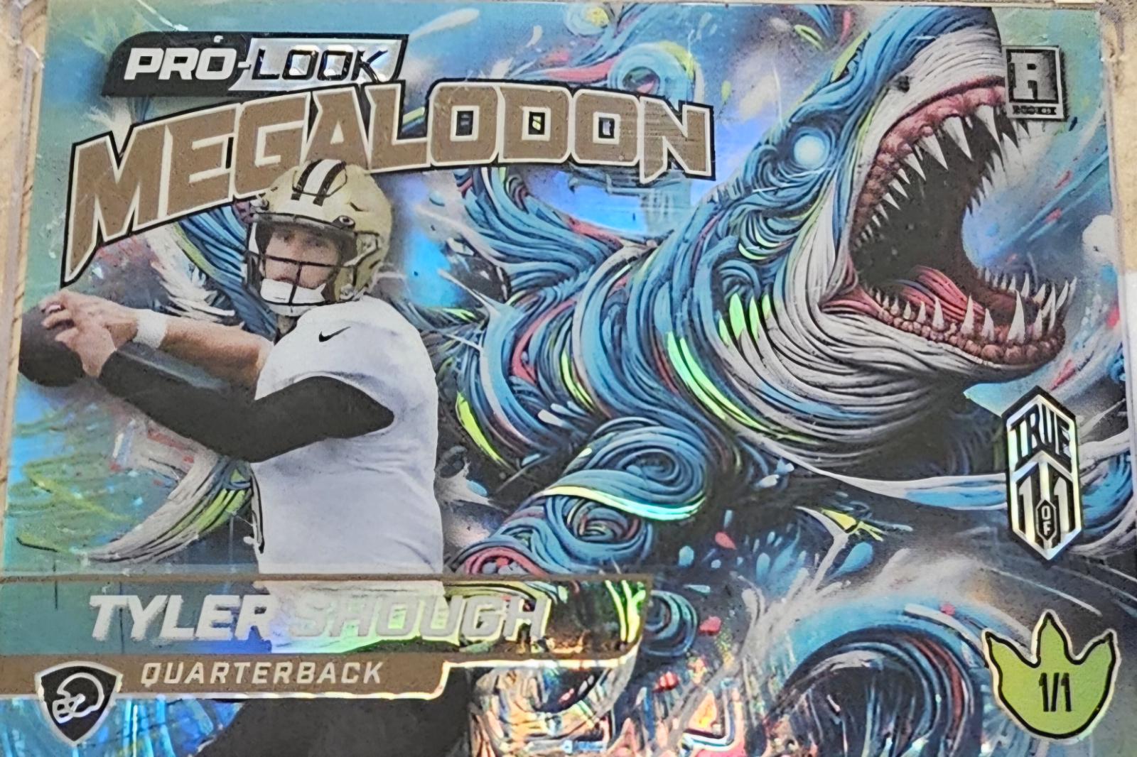 Tyler Shough #DMPMEG-TS 2025 Wild Card Pro Look Dinomight Football