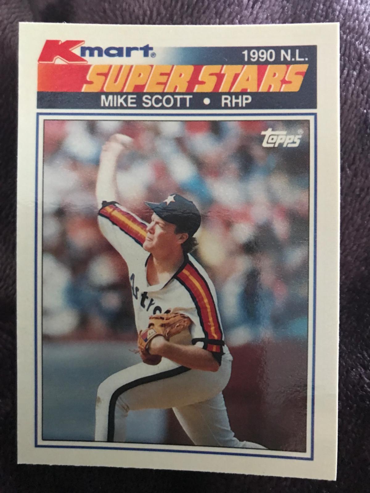 Mike Scott #9 Baseball Cards 1990 Kmart