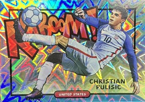 Christian Pulisic #7 Soccer Cards 2017 Panini Select Kaboom