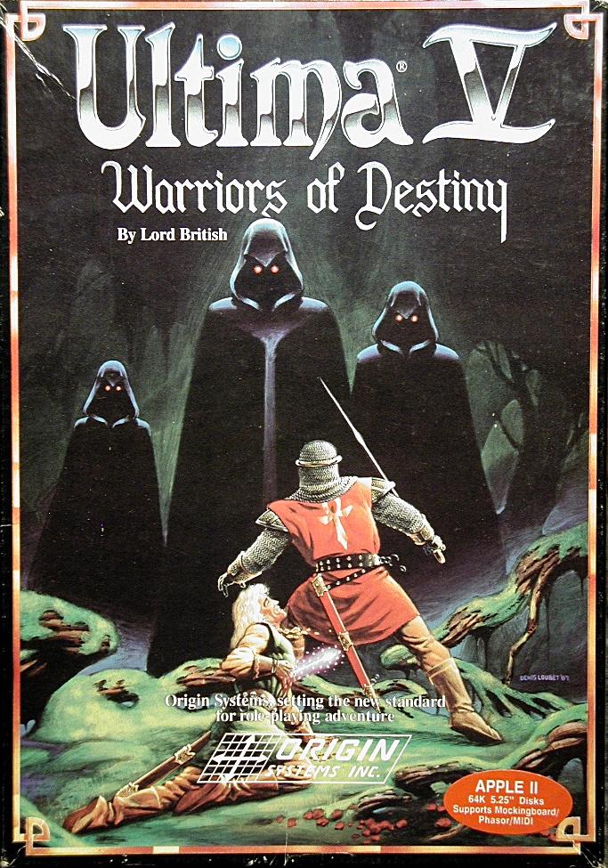 Ultima V: Warriors of Destiny Apple II