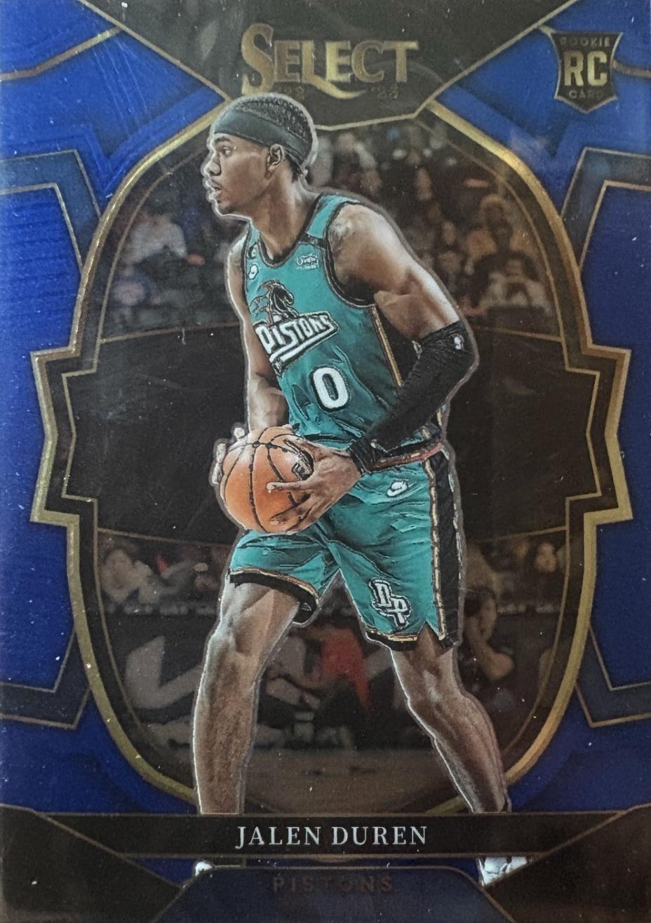 2022 Jalen Duren [Blue Prizm] #98