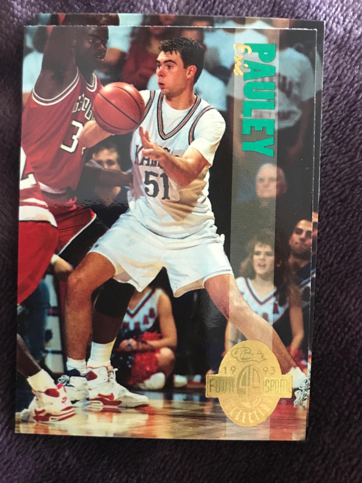 Eric Pauley #50 1993 Classic Four Sport Basketball