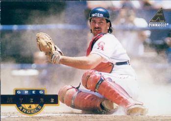 Greg Myers #156 Baseball Cards 1994 Pinnacle