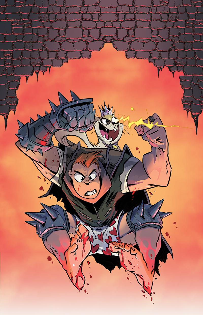 Dungeon Crawler Carl comic cover S-007 - Cover G - Brett Bean (Foil full art)