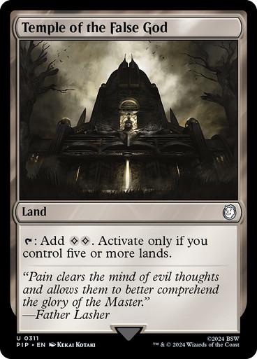 Temple of the False God #311 Magic Fallout