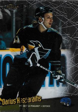 Darius Kasparaitis #25 Hockey Cards 1998 Finest