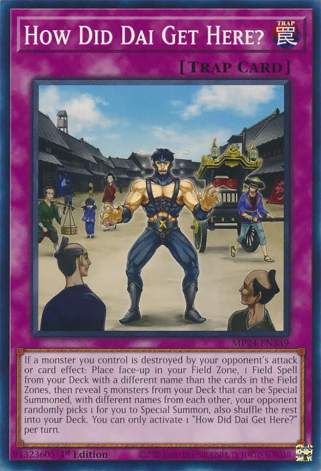 How Did Dai Get Here? MP24-EN359 YuGiOh 25th Anniversary Tin: Dueling Mirrors