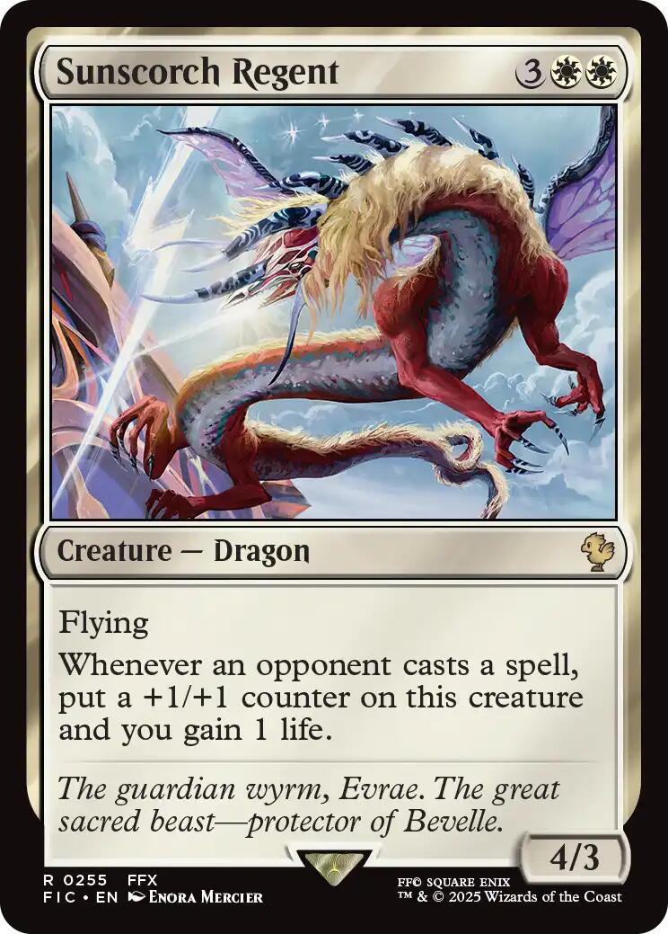 Sunscorch Regent (Magic Final Fantasy Commander)
