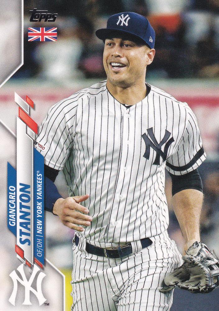 Giancarlo Stanton #80 2020 Topps UK Edition Baseball