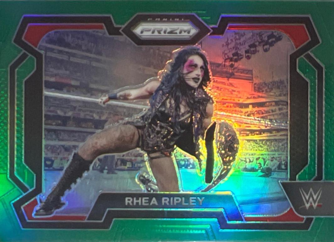 Rhea Ripley [Green] #37 Prices | 2024 Panini Prizm WWE | Wrestling Cards