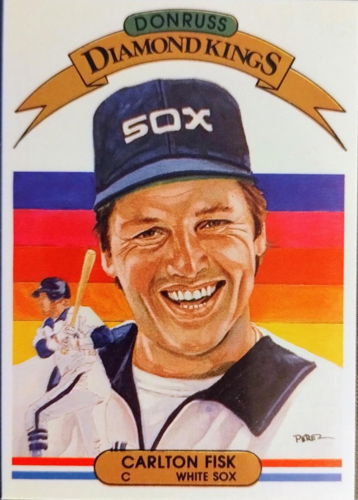 Carlton Fisk #20 Baseball Cards 1982 Donruss