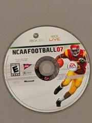 Disc | NCAA Football 2007 Xbox 360