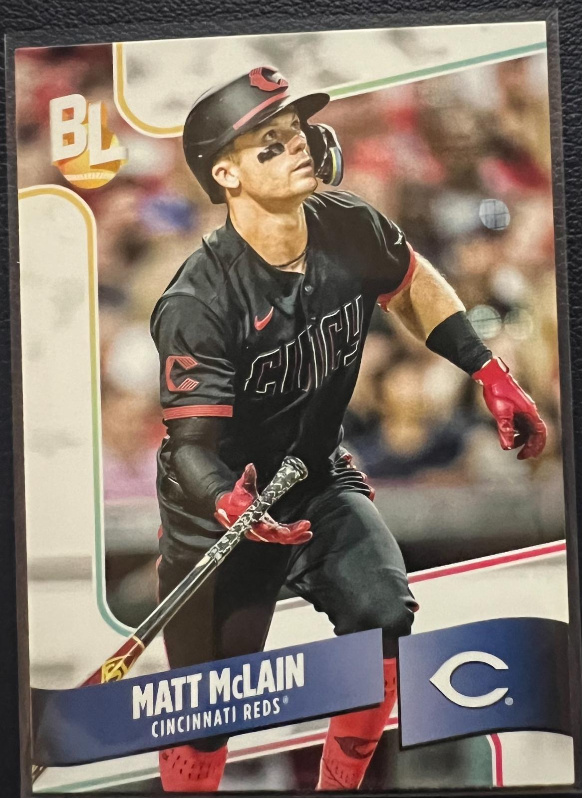 Matt McLain #WR-27 2024 Topps Big League Wrapper Redemption Baseball