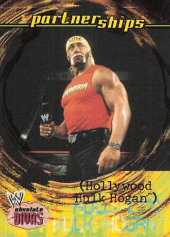 Hollywood Hulk Hogan #62 Wrestling Cards 2002 Fleer WWE Absolute Divas