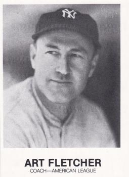 Art Fletcher #41 1983 Tcma Renata Galasso 1933 All Stars Baseball